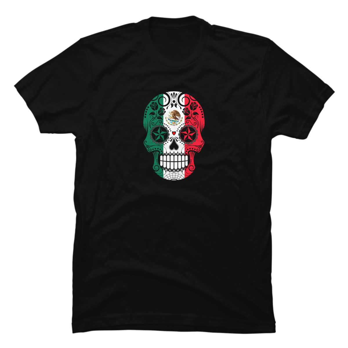 mexican sugar skull shirt